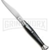 AGA Campolin 10" Brazil Horn Fishtail Picklock Automatic Knife - Polish Plain