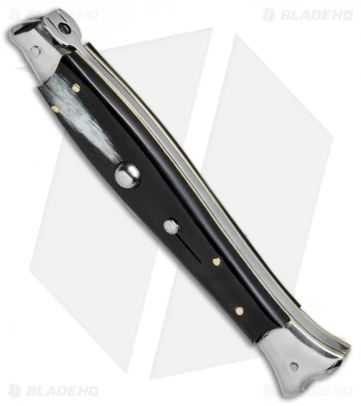 AGA Campolin 10" Fishtail Picklock Italian Automatic Brazil Horn (4.5" Polish)