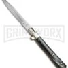 AGA Campolin 11" Stiletto Brazilian Horn Ltd. Edition Automatic Knife - Bayonet