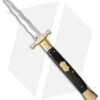 AGA Campolin 13" Bat Swinguard Automatic Brass/Ebony Wood (5.75" Satin Kriss)