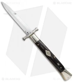 AGA Campolin 13" Bat Swinguard Automatic Buffalo Horn (5.75" Satin Bayonet)