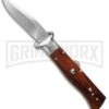 AGA Campolin Cocobolo Shot Shell Puller Calibro Humpback Auto Knife - Polish